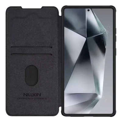 Torbica Nillkin Qin Pro Leather za Samsung S938B Galaxy S25 Ultra crna