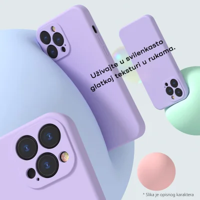 Torbica Teracell Soft Velvet za Honor Magic 7 Lite zuta