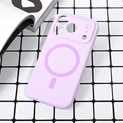 Torbica Magsafe Pure color za iPhone 17 Pro 6.3 lila