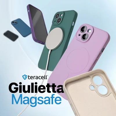 Torbica Teracell Giulietta Magsafe za iPhone 17 6.3 ljubicasta