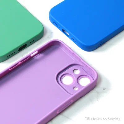Torbica Silikon Pro Camera za Samsung A376B Galaxy A37 5G ljubicasta
