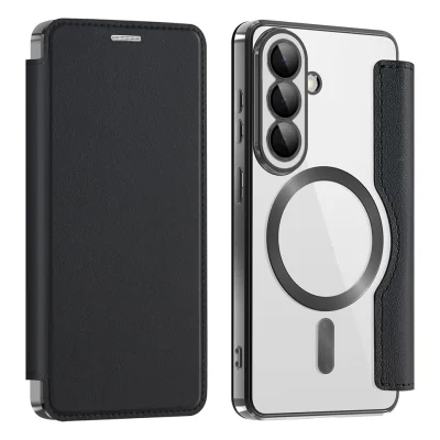 Torbica Magsafe Lux Bi Fold za Samsung A576B Galaxy A57 crna