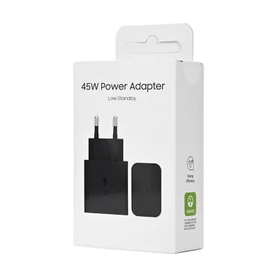 Kućni punjač PD Fast charger 45W redizajn za Samsung CE crni