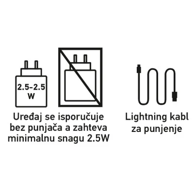 Xwave MTWS009 yellow Bluetooth slušalice TWS sa mik/v5.3/EDR/baza za punjenje