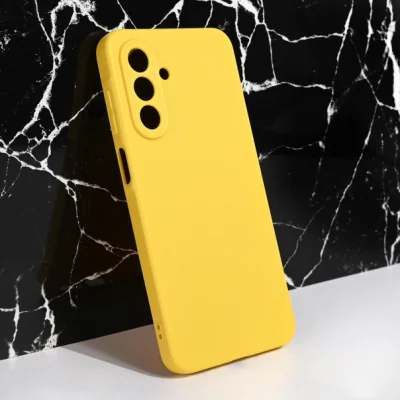 Torbica Shell Velvet za Samsung A266B Galaxy A26 5G žuta