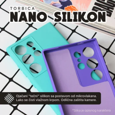 Torbica Nano Silikon za Samsung S921B Galaxy S24 crna