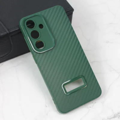 Futrola Carbon Stripe za Samsung Galaxy S24 zelena