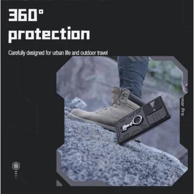 Torbica Nillkin CamShield Armor Pro za Samsung S918B Galaxy S23 Ultra crna