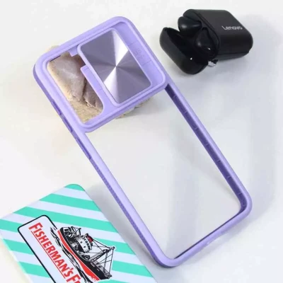 Maska CamShield za Samsung S21 FE ljubičasta