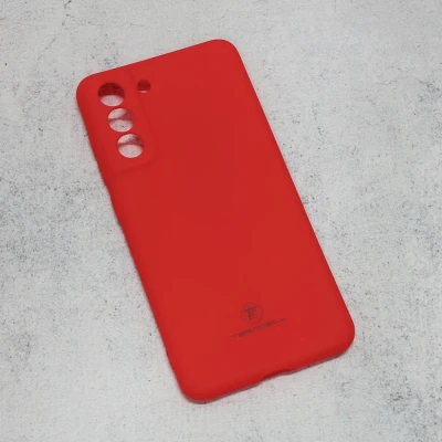 Maska Teracell Giulietta za Samsung G990 Galaxy S21 FE mat crvena