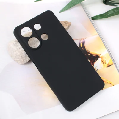 Maska za Xiaomi Redmi Note 13 4G (EU) Teracell Soft Velvet crna