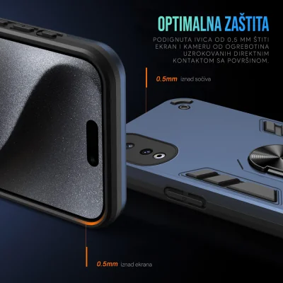Torbica Hard Ring za Samsung S941B Galaxy S26 tamno zelena