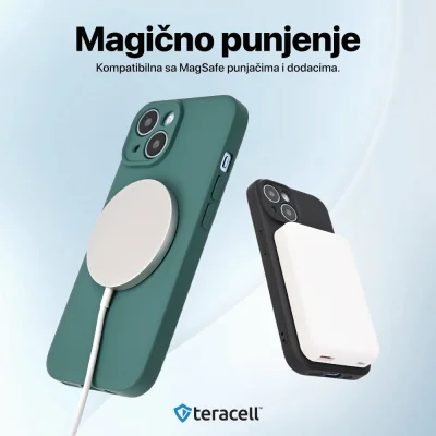 Torbica Teracell Giulietta Magsafe za Samsung A576B Galaxy A57 5G crna