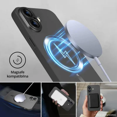 Torbica Magsafe Chrome za Samsung A576B Galaxy A57 bordo