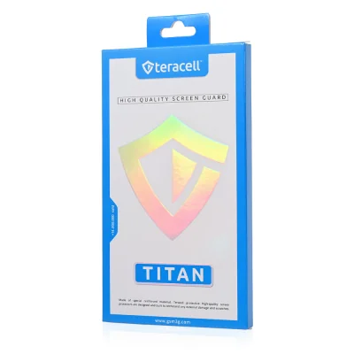 Zastitno staklo Tempered glass Teracell Titan 2.5D za iPhone 15 Pro 6.1 crni