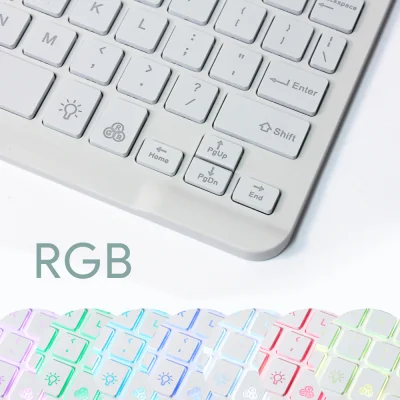 Futrola sa tastaturom i misem za iPad 10.2 2019/2020/2021 roze