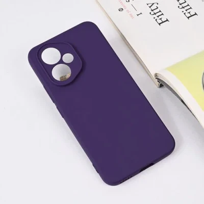 Torbica Gentle Color za Honor 400 ljubičasta