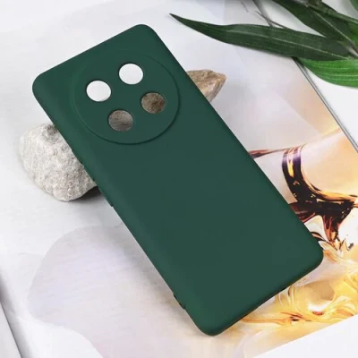 Torbica Teracell Soft Velvet za Honor Magic 7 Lite tamno zelena