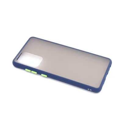 TPU BORDER za Samsung A72 plava