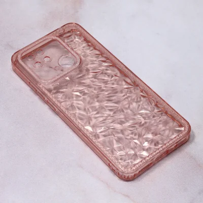 Torbica Bling Diamond za Xiaomi Redmi 10C roze