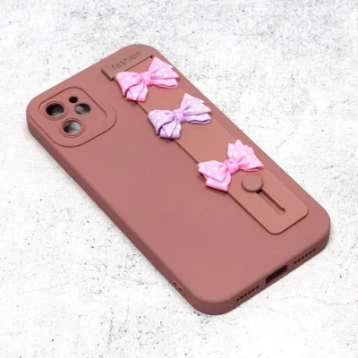 Torbica bow za iphone 11 6.1 roze