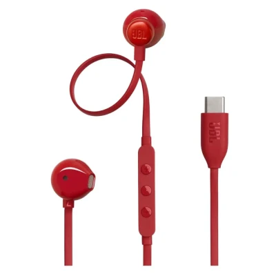 JBL slušalice sa mikrofonom Type C T305 CRVENE