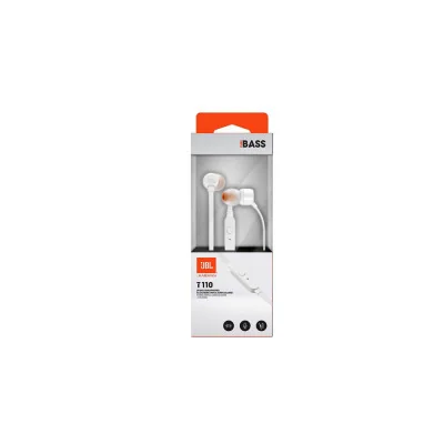 JBL slušalice sa mikrofonom 3,5mm T110 BELE