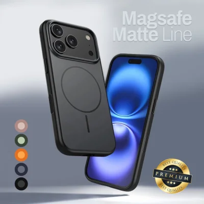 Torbica Magsafe Matte Line za iPhone 17 6.3 narandzasta
