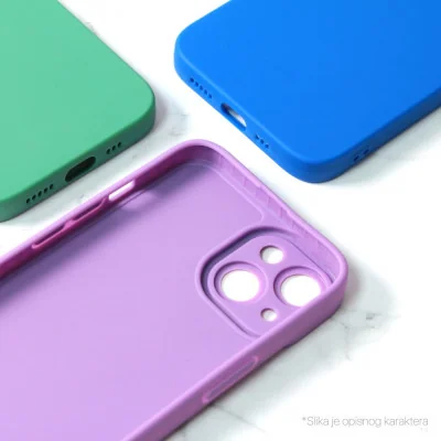 Torbica Silikon Pro Camera za Samsung A175 Galaxy A17 ljubicasta