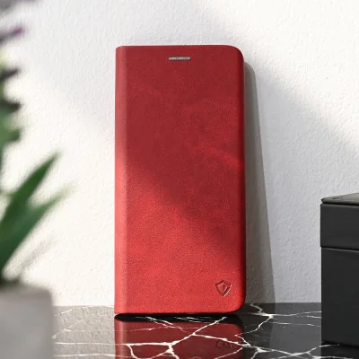 Torbica Teracell Elegant Flip za Honor Magic 8 Lite crvena