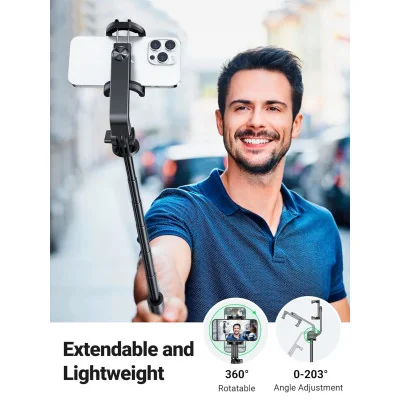 UGREEN LP586 Selfi Štap Tripod sa BT daljinskim
