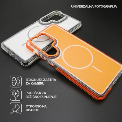 Futrola BUSINESS LOOK MagSafe za Samsung Galaxy S26 Ultra 5G crna