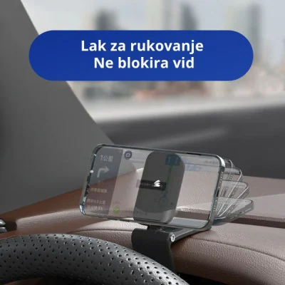 Univerzalni auto držač magnetic crni