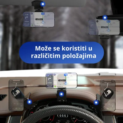 Univerzalni auto držač magnetic crni