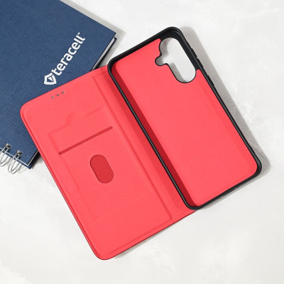 Torbica Teracell Elegant Flip za Samsung Galaxy A36/A56 5G crvena