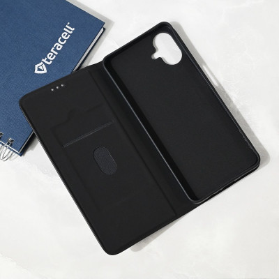 Torbica Teracell Elegant Flip za Samsung Galaxy A06/A07 crna