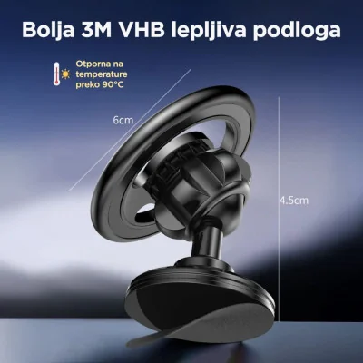 Držač za mobilni telefon Teracell TC-01 2u1 magnetic