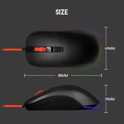 Fantech Gaming Miš G13 Rhasta II crni