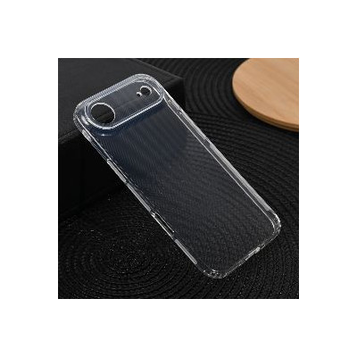 Torbica silikonska Ultra Thin with pluggy za iPhone 17 6.3 transparent