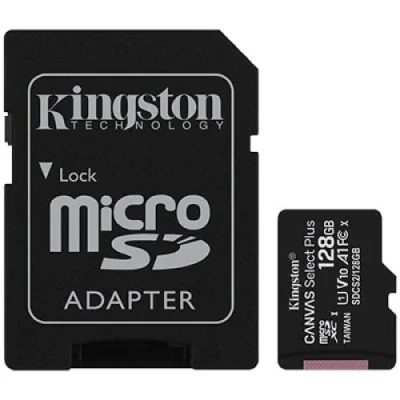 KINGSTON 128GB MICRO CLASS 10 100 mbs sa adapterom