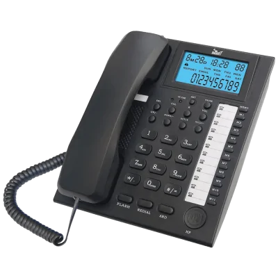 ST200 Black Telefon analogni