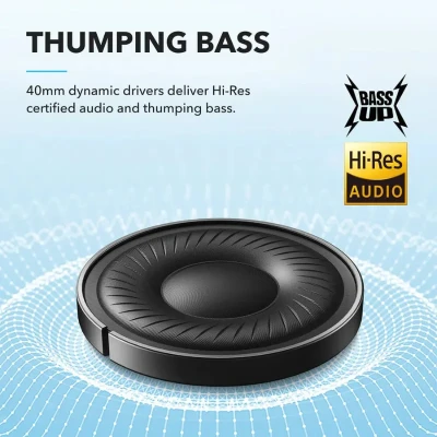 ANKER Q20i Soundcore bluetooth slušalice CRNE