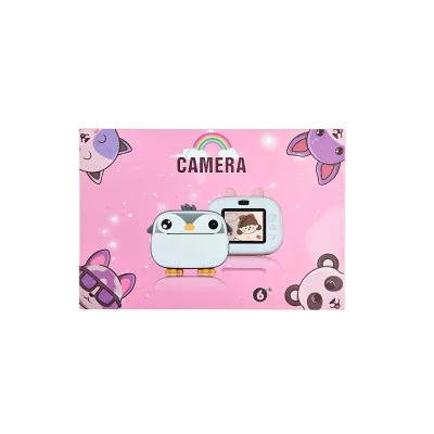 DEČIJI DIGITALNI FOTOAPARAT SA ŠTAMPAČEM SIVI