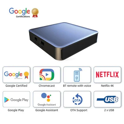 Xwave G24K Smart tv box sa Google,Netflix sertifikatom 2GB/32GB