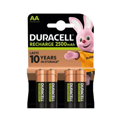 DURACELL R6 2500 mah Punjiva AA baterija 4 komada u pakovanju