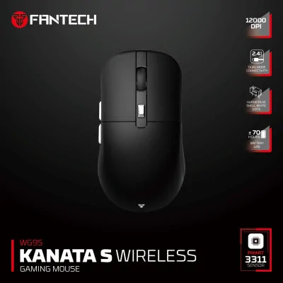 Fantech Wireless Miš Gaming WG9S Kanata S CRNI
