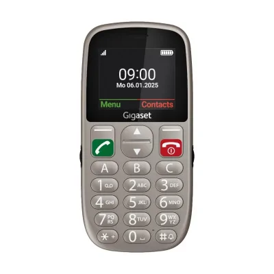Gigaset GL395 mob.telefon 2.2" Titan Silver + punjač