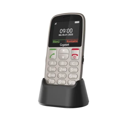 Gigaset GL395 mob.telefon 2.2" Titan Silver + punjač