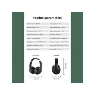 SODO Bluetooth slušalice SD-1010, plava