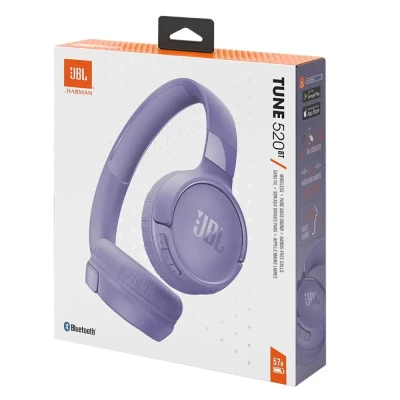 JBL Tune 520BT Bežične slušalice LJUBIČASTE